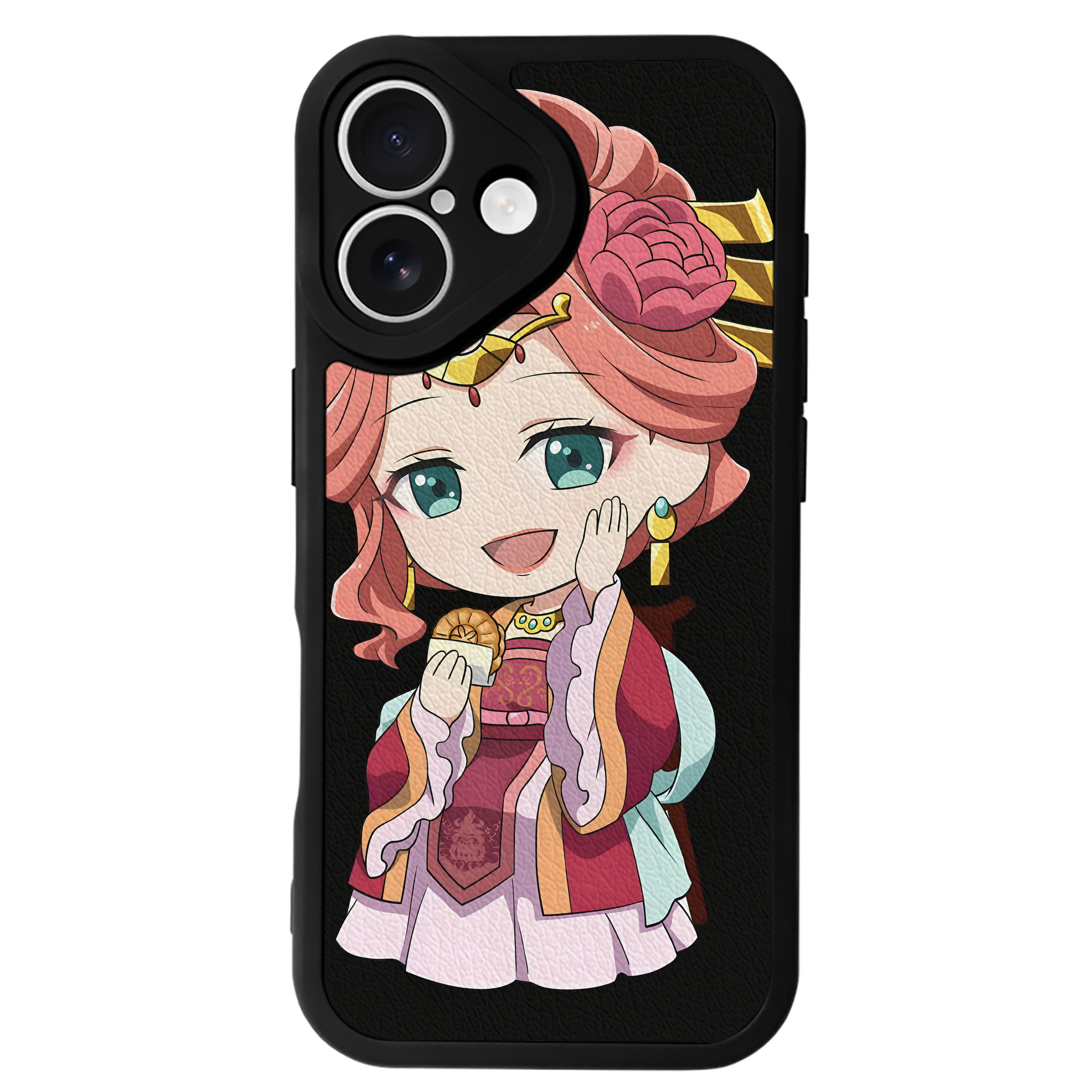 （画像用） 薬屋のひとりごと The Apothecary Diaries 【iPhone 16シリーズ対応】シリコンスマホケース（レザー調） 材質：シリコン